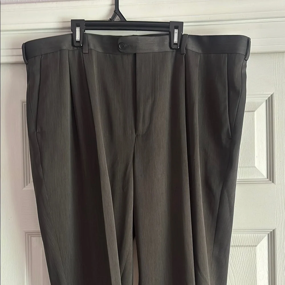 Men's Classic Fit Dark Grey Pants 40x32